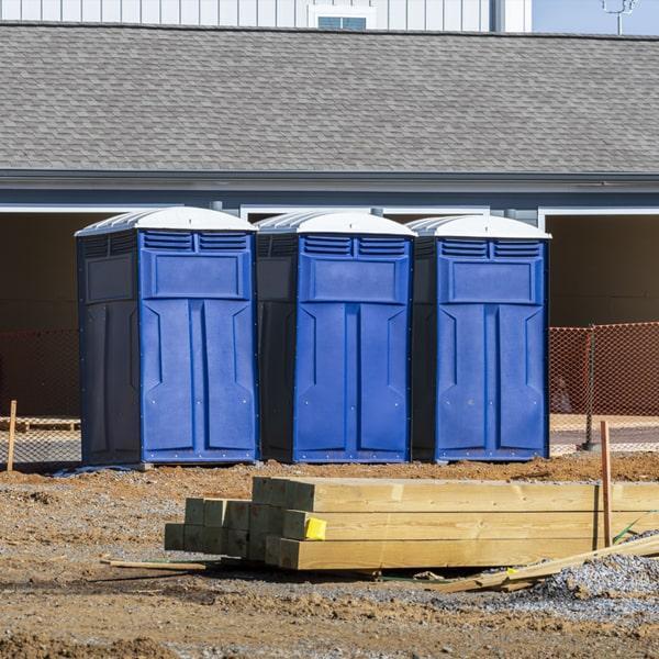Heavy-duty construction site porta potty in Coeur d'Alene, Idaho